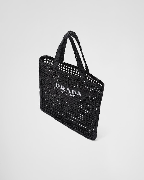 حقيبة تسوّق من الكروشيه حقيبة تسوّق من الكروشيه