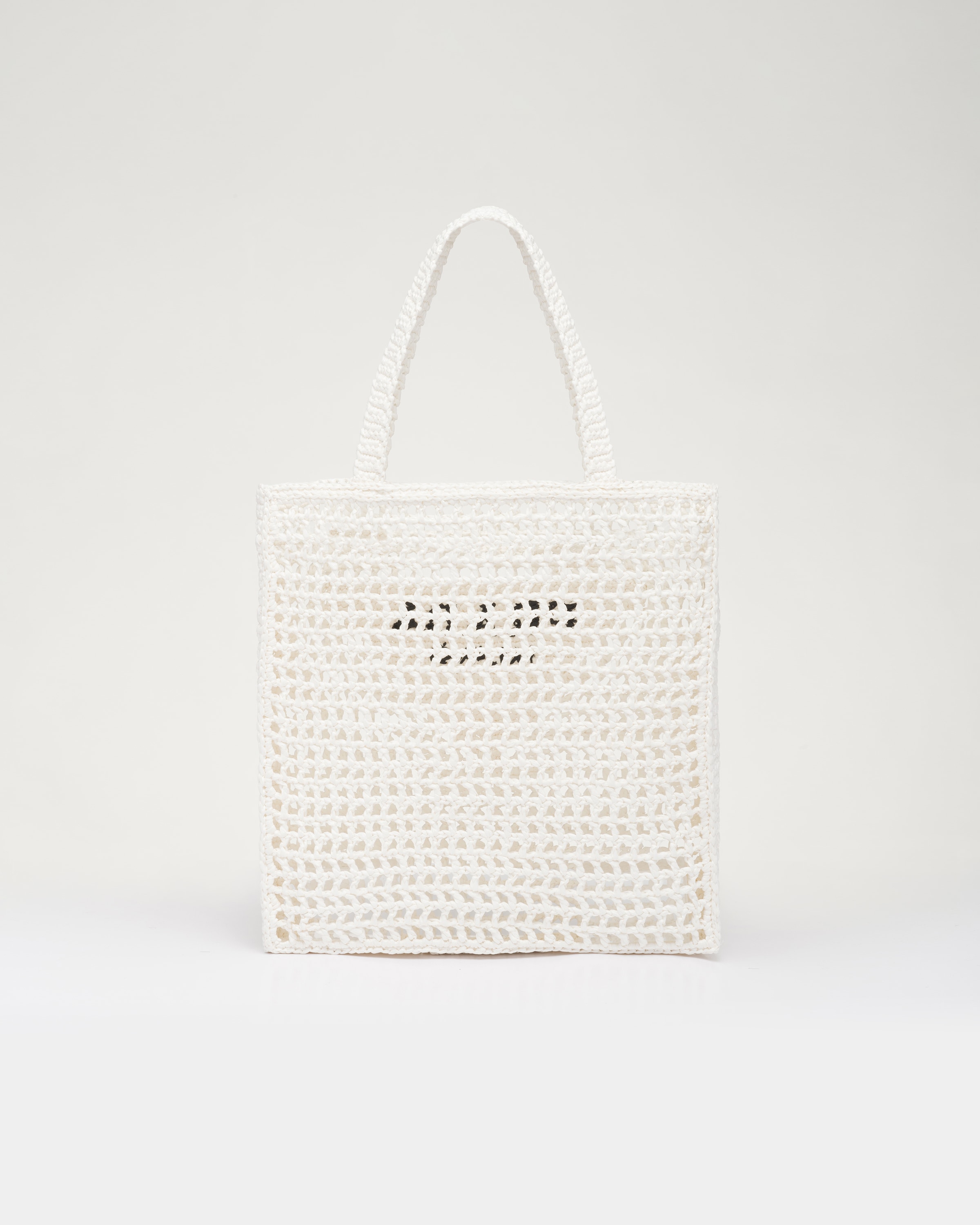 White Raffia tote bag | Prada