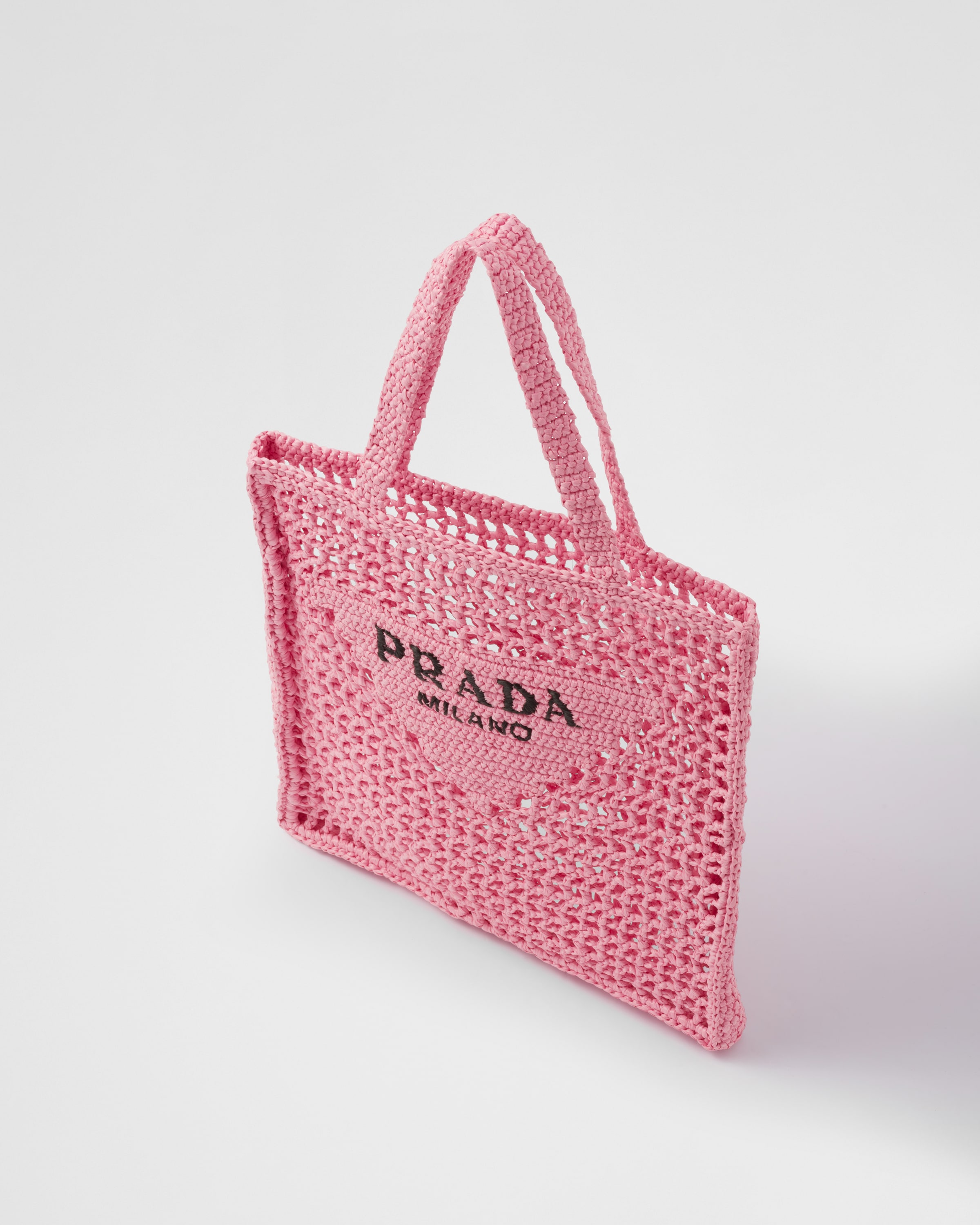 Prada pink deals tote