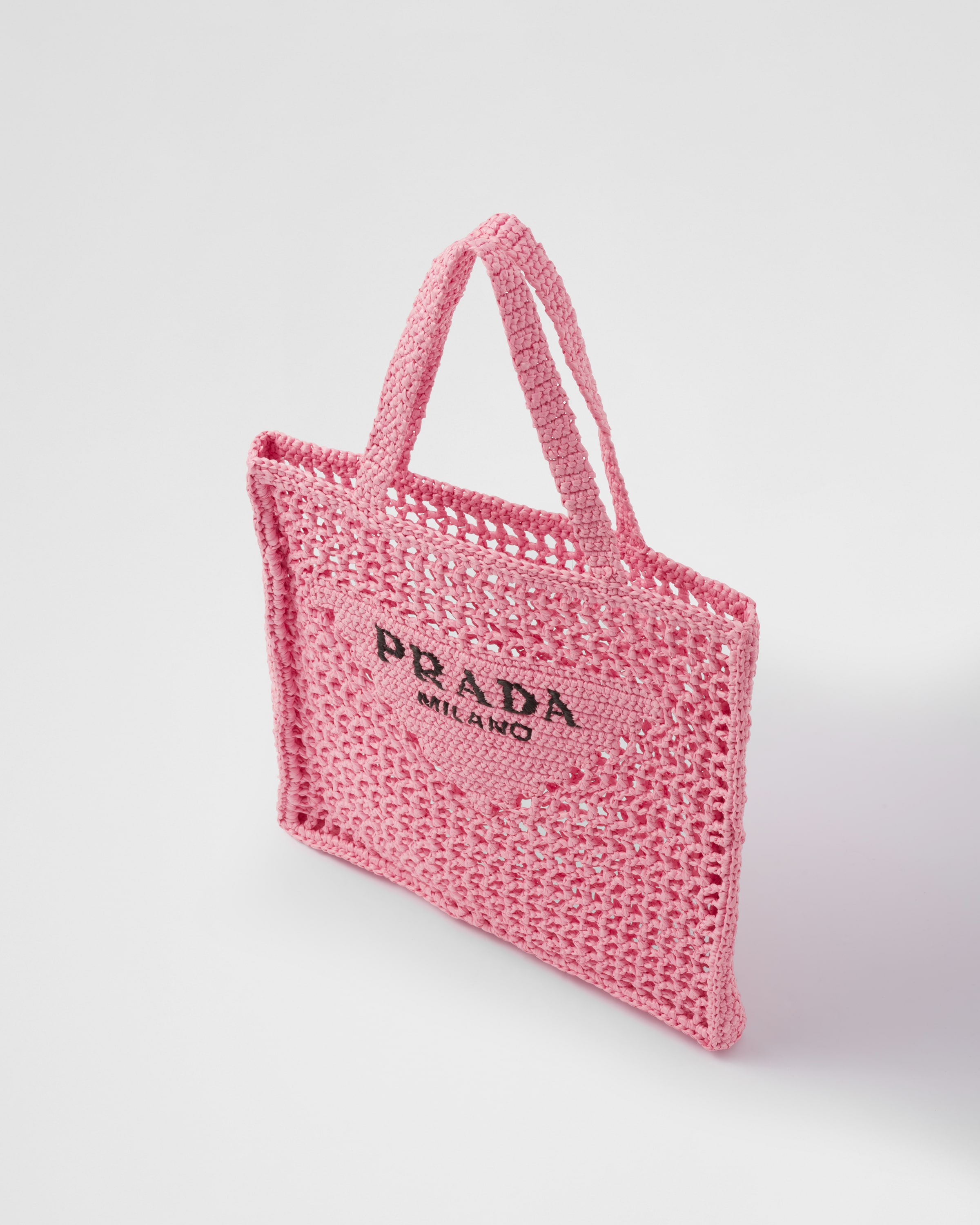 prada raffia bag