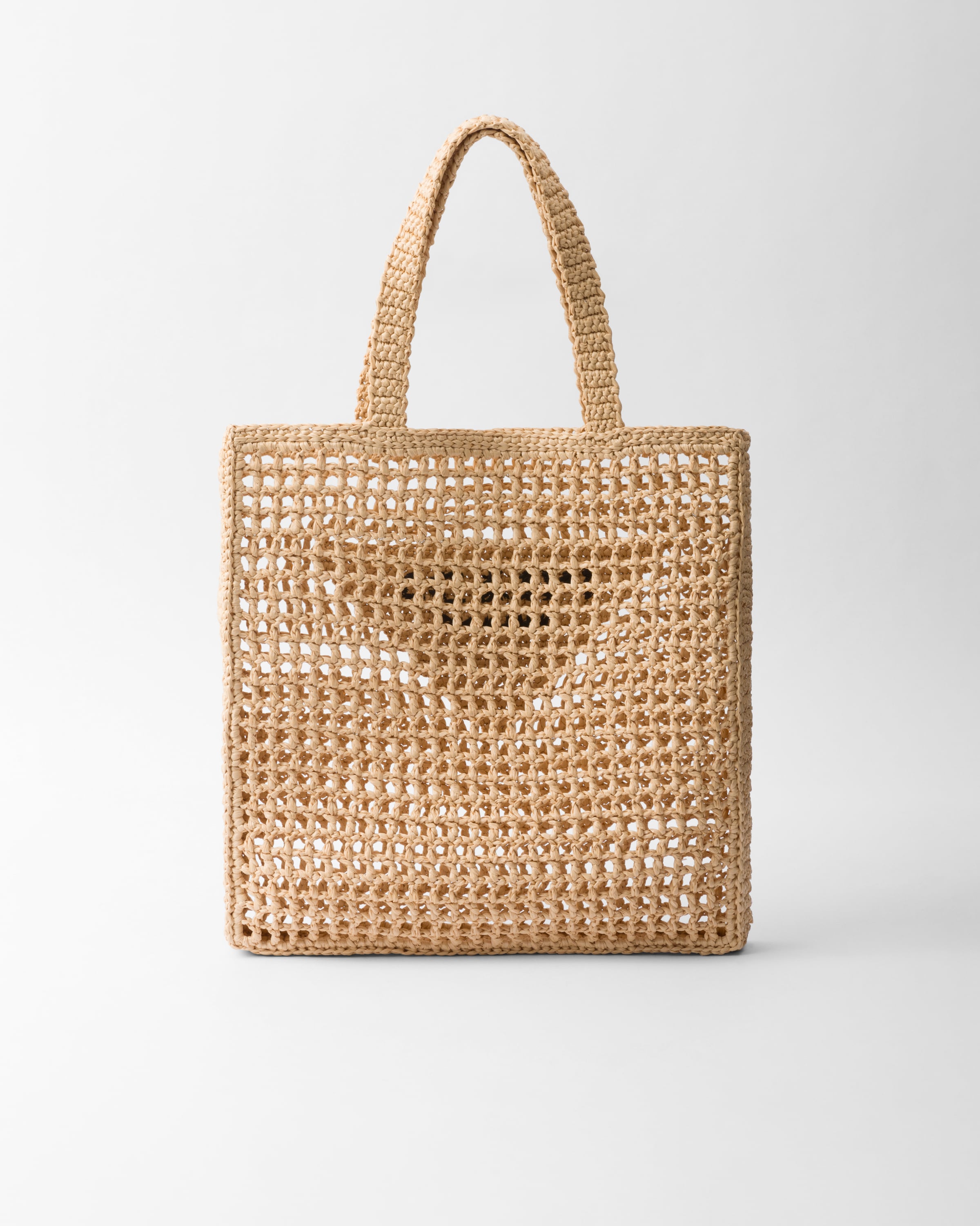 Natural Crochet Tote Bag PRADA