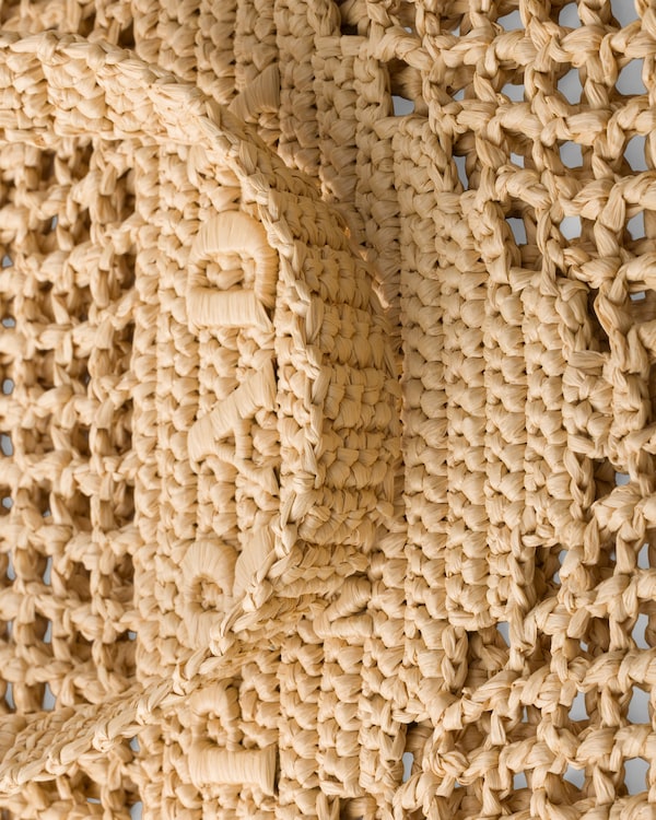 Crochet tote bag - Tan Crochet tote bag - Tan