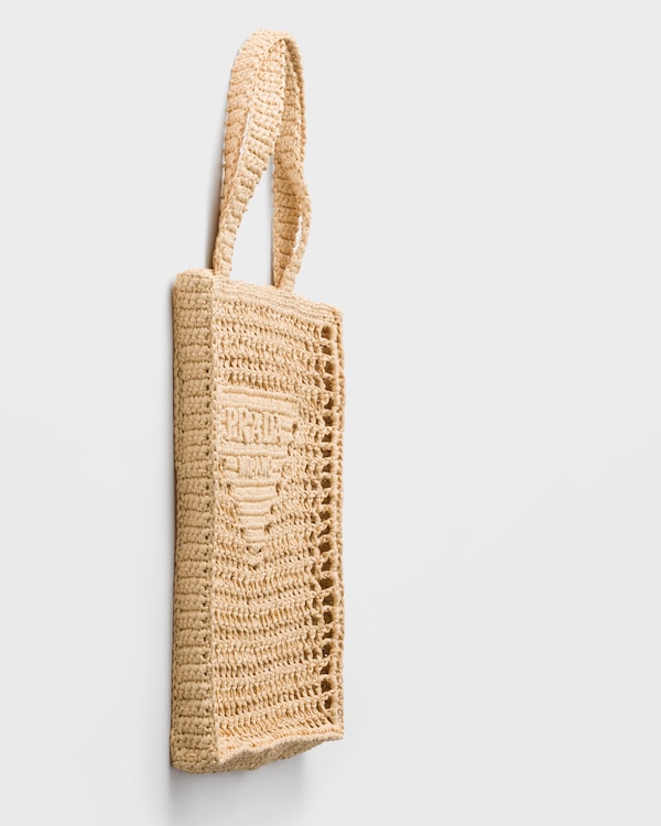 Crochet tote bag - Tan Crochet tote bag - Tan