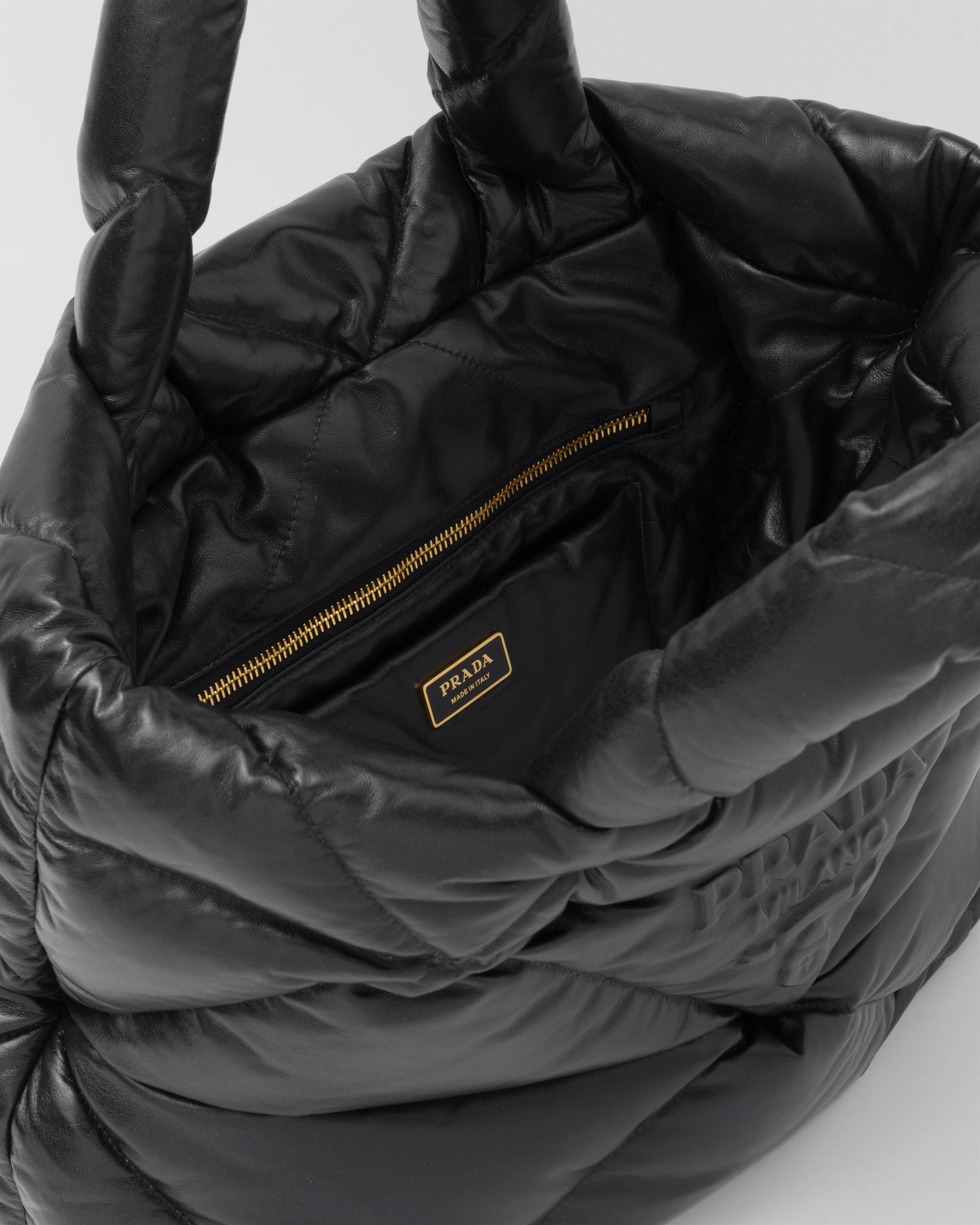 Prada quilted tote bag hotsell