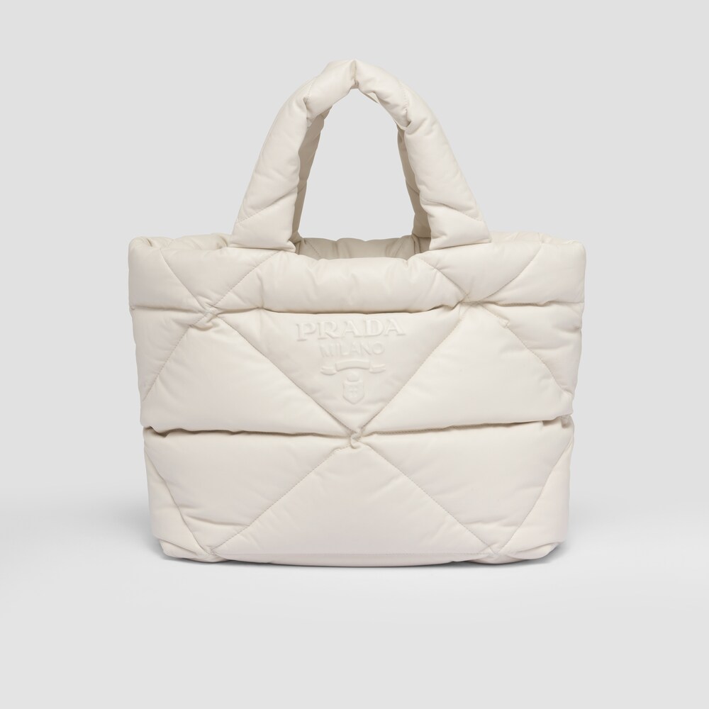 Prada 夾棉納帕軟皮手提袋 1