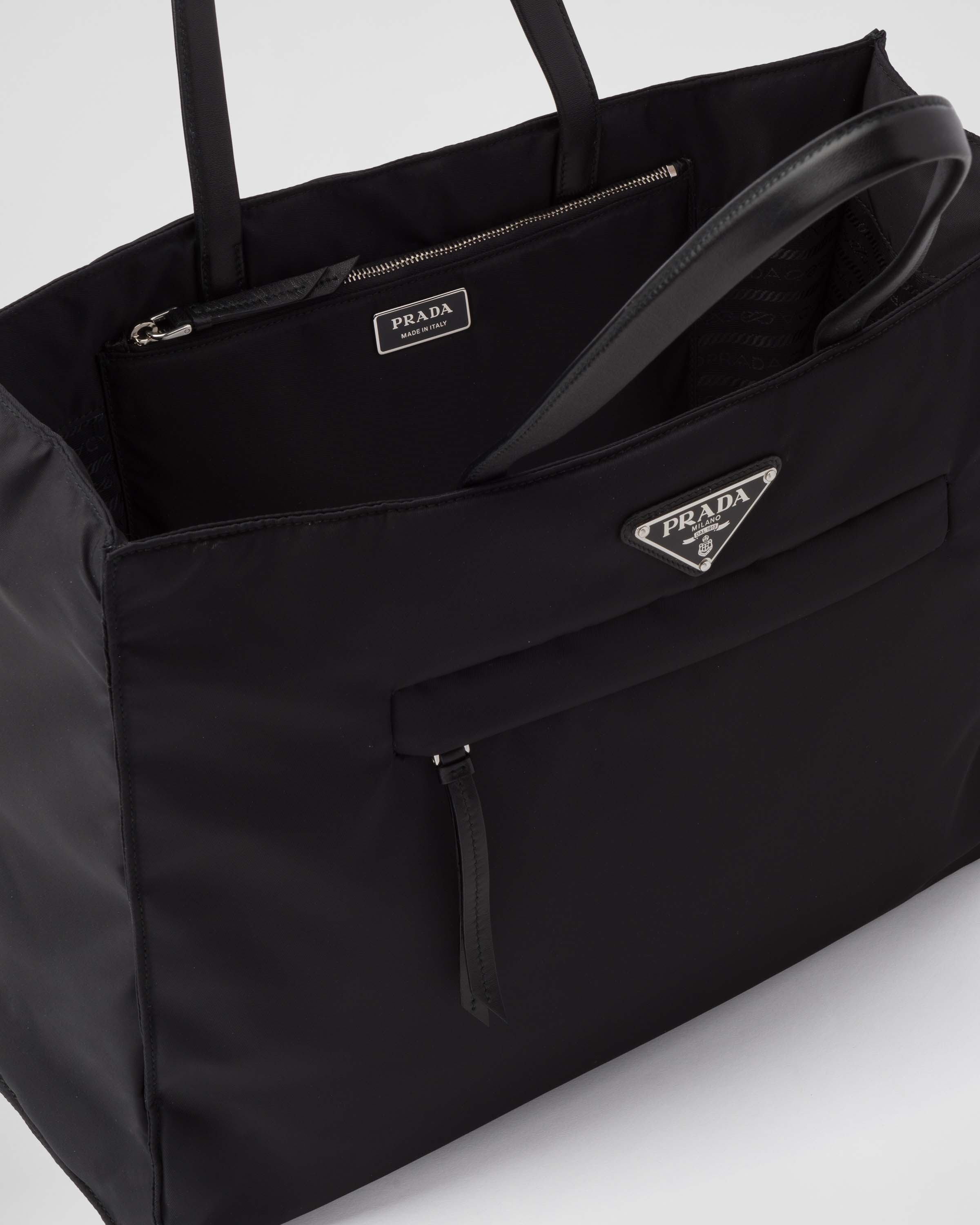 prada nylon tote bag