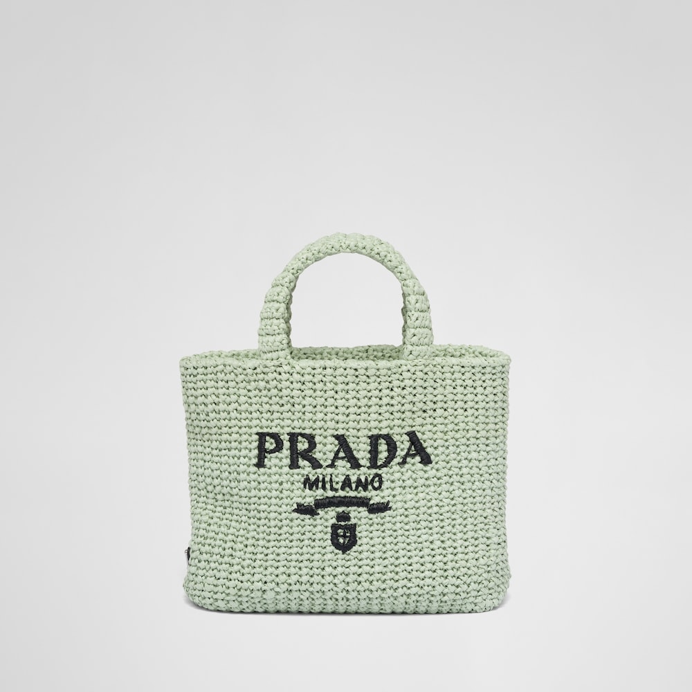 Prada Kleine gehäkelte Tote Bag 1