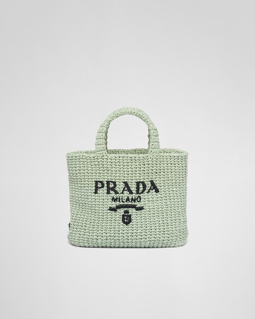 Prada Kleine gehäkelte Tote Bag 1
