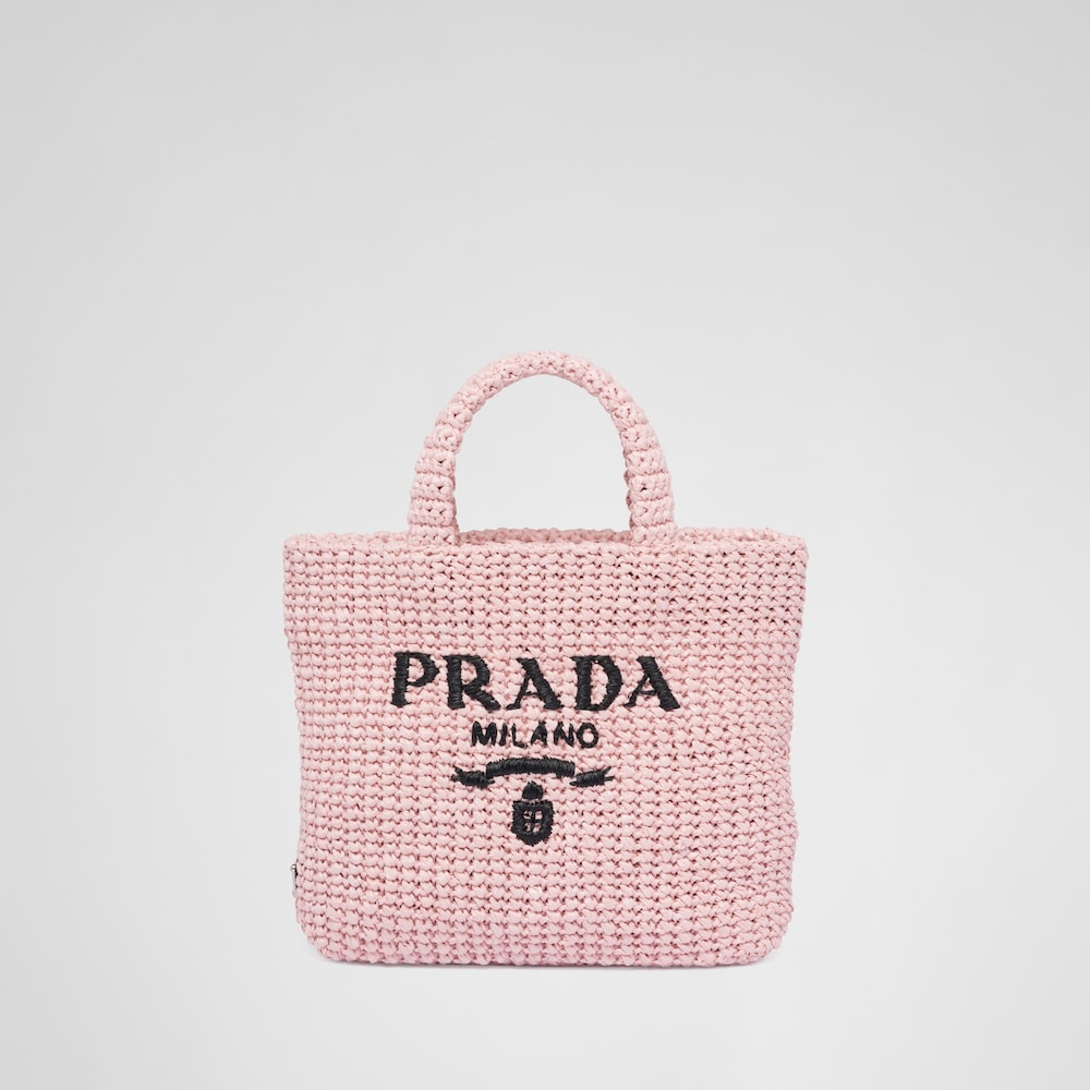 Prada Small raffia tote bag 1