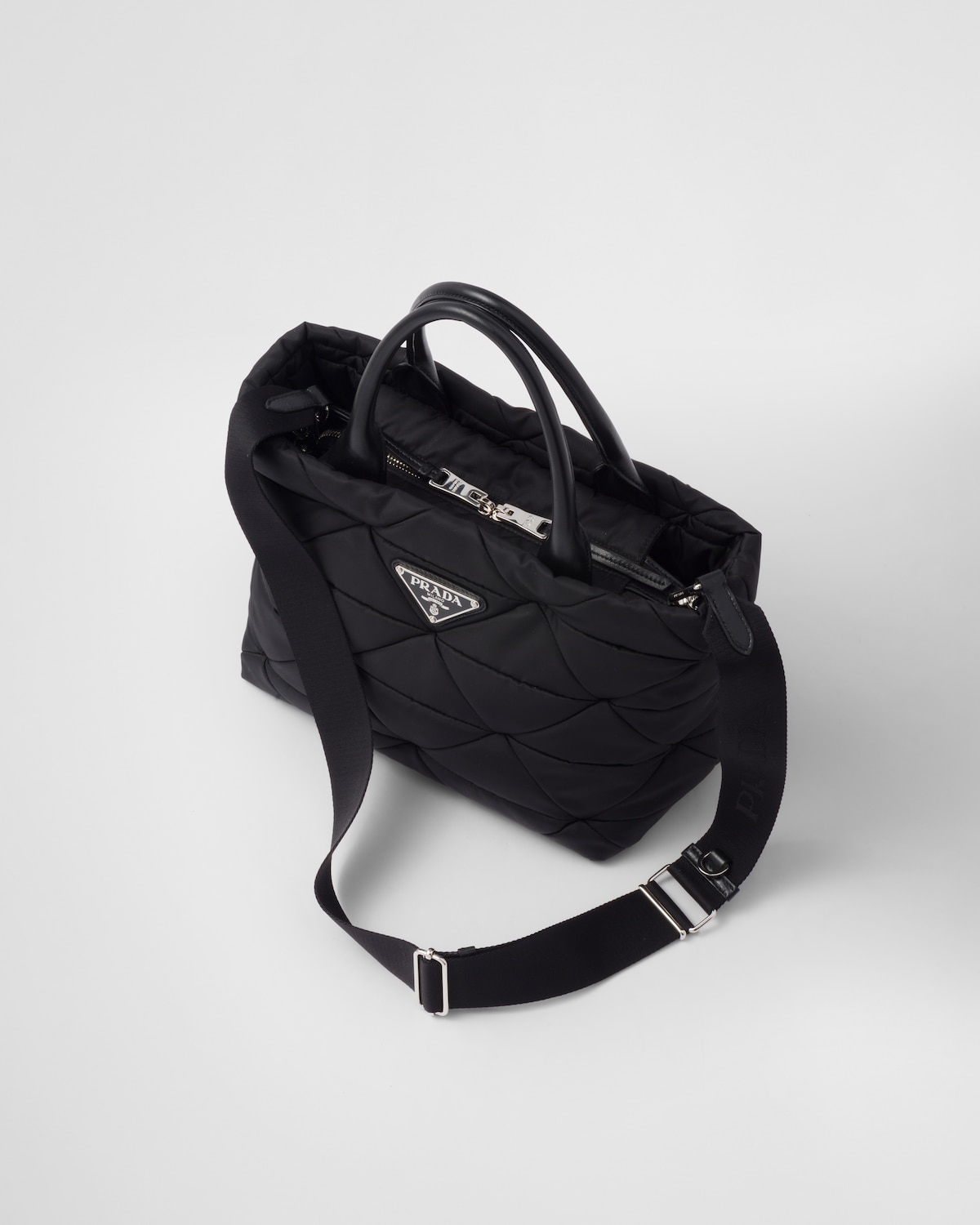 PRADA mini nylon tote handbag