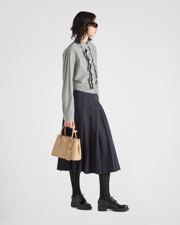 Petit sac Prada Double en cuir Saffiano Petit sac Prada Double en cuir Saffiano