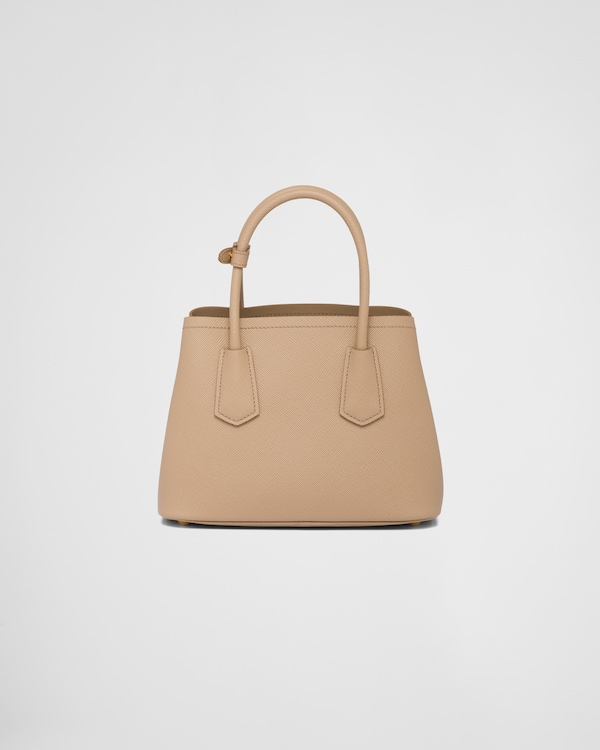 Petit sac Prada Double en cuir Saffiano Petit sac Prada Double en cuir Saffiano