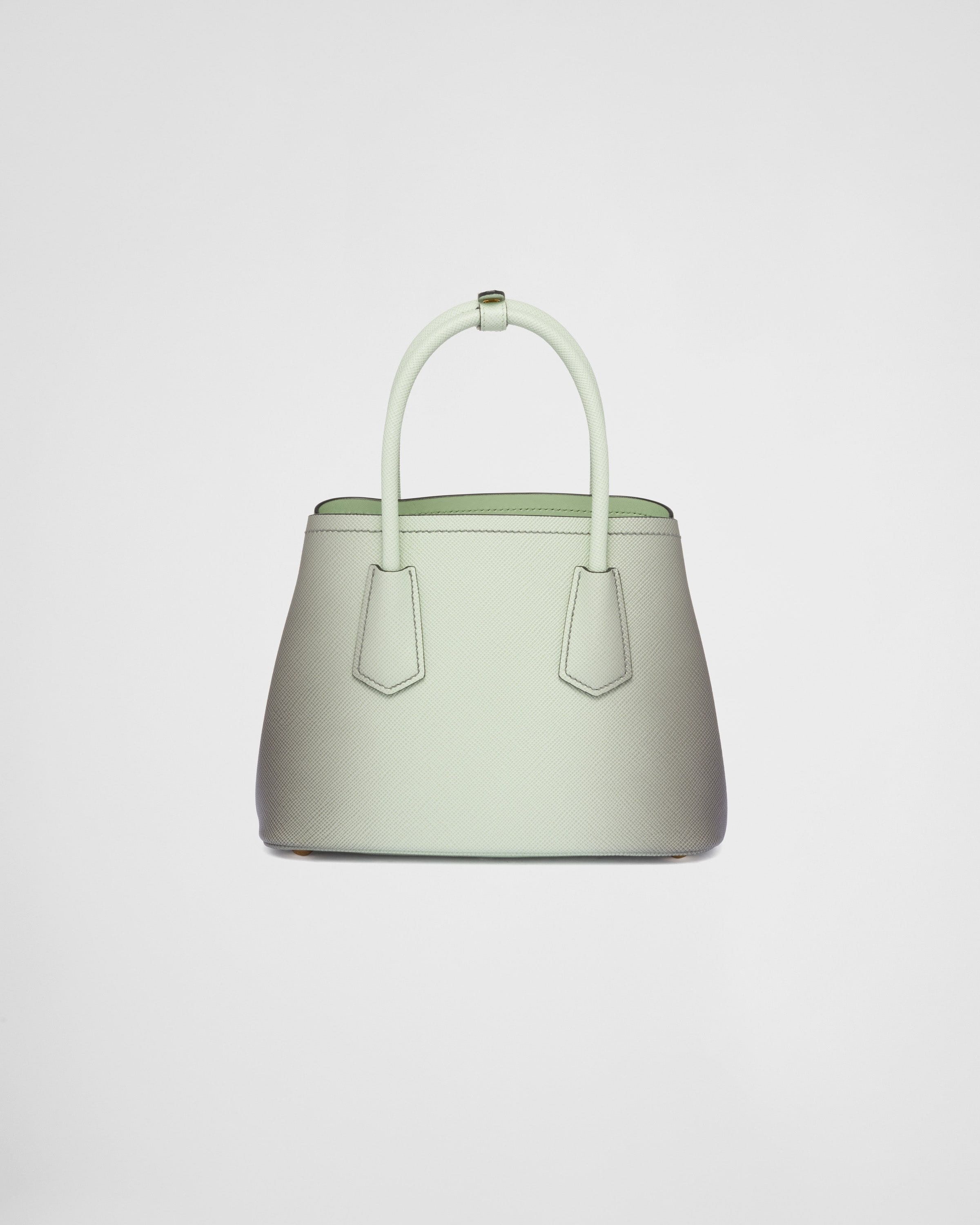 Prada small double outlet bucket bag