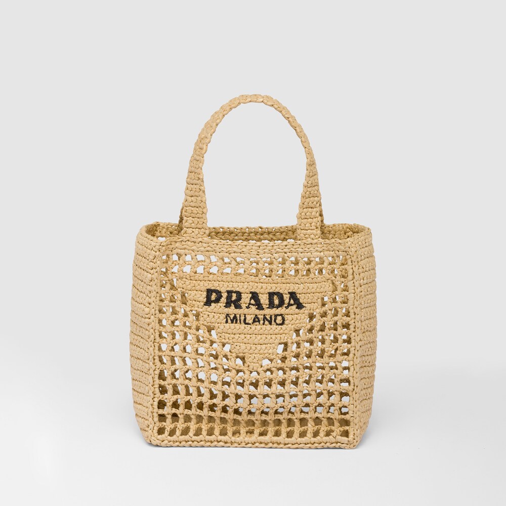 Prada Small crochet tote bag 1