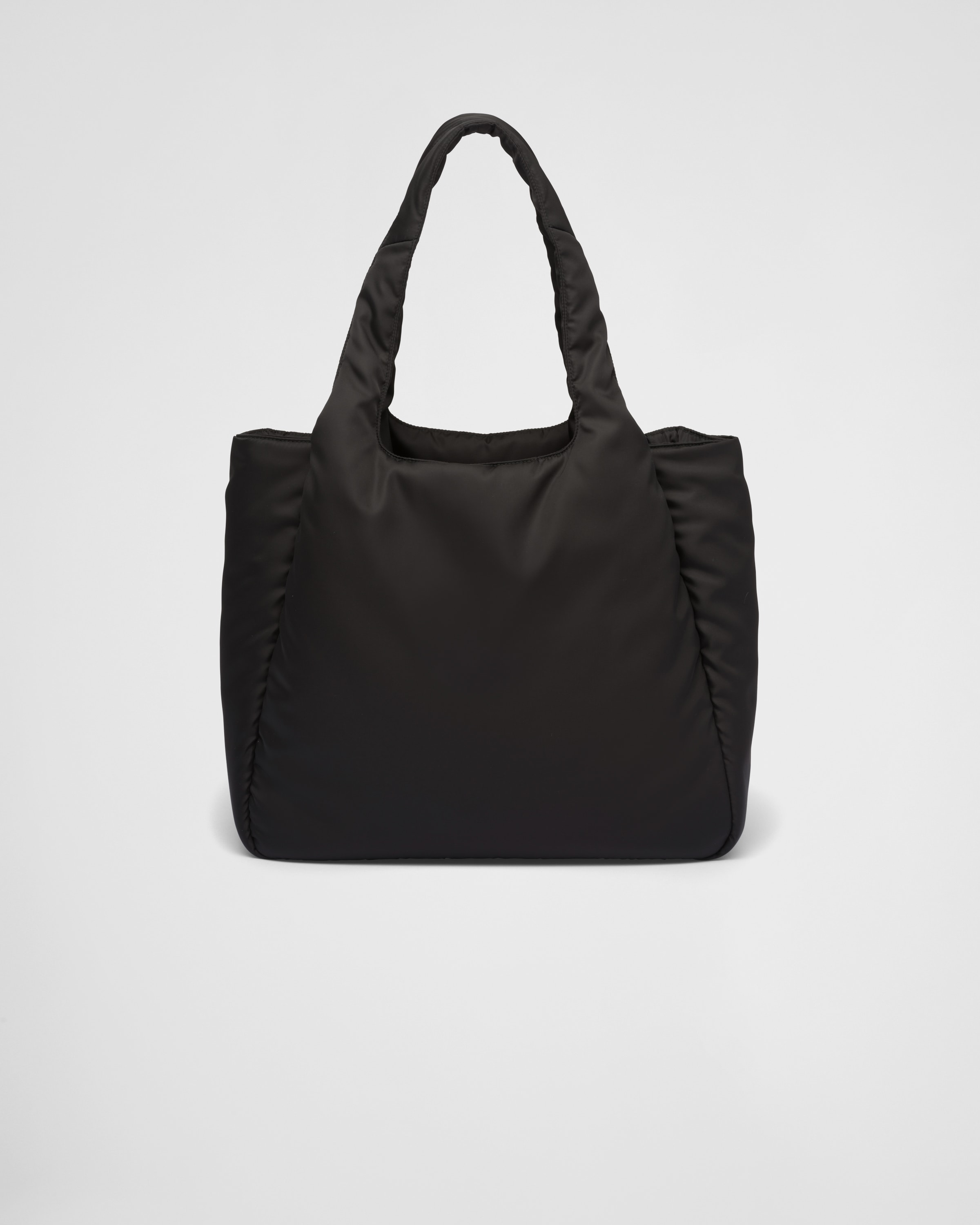 Prada Re-Nylon Padded Tote Bag - Black - Totes