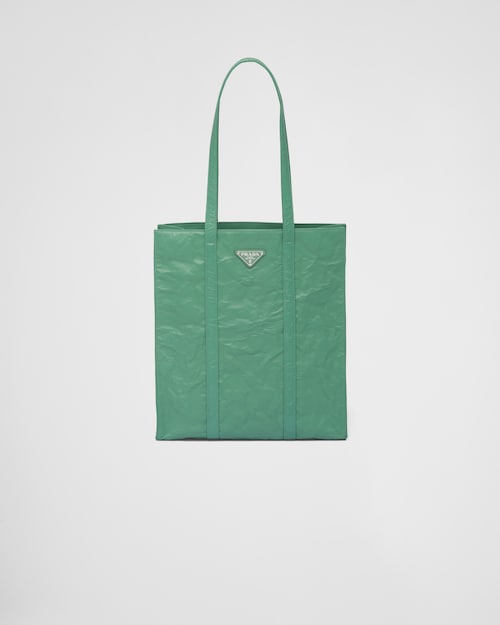 Prada Small antique nappa leather tote 1
