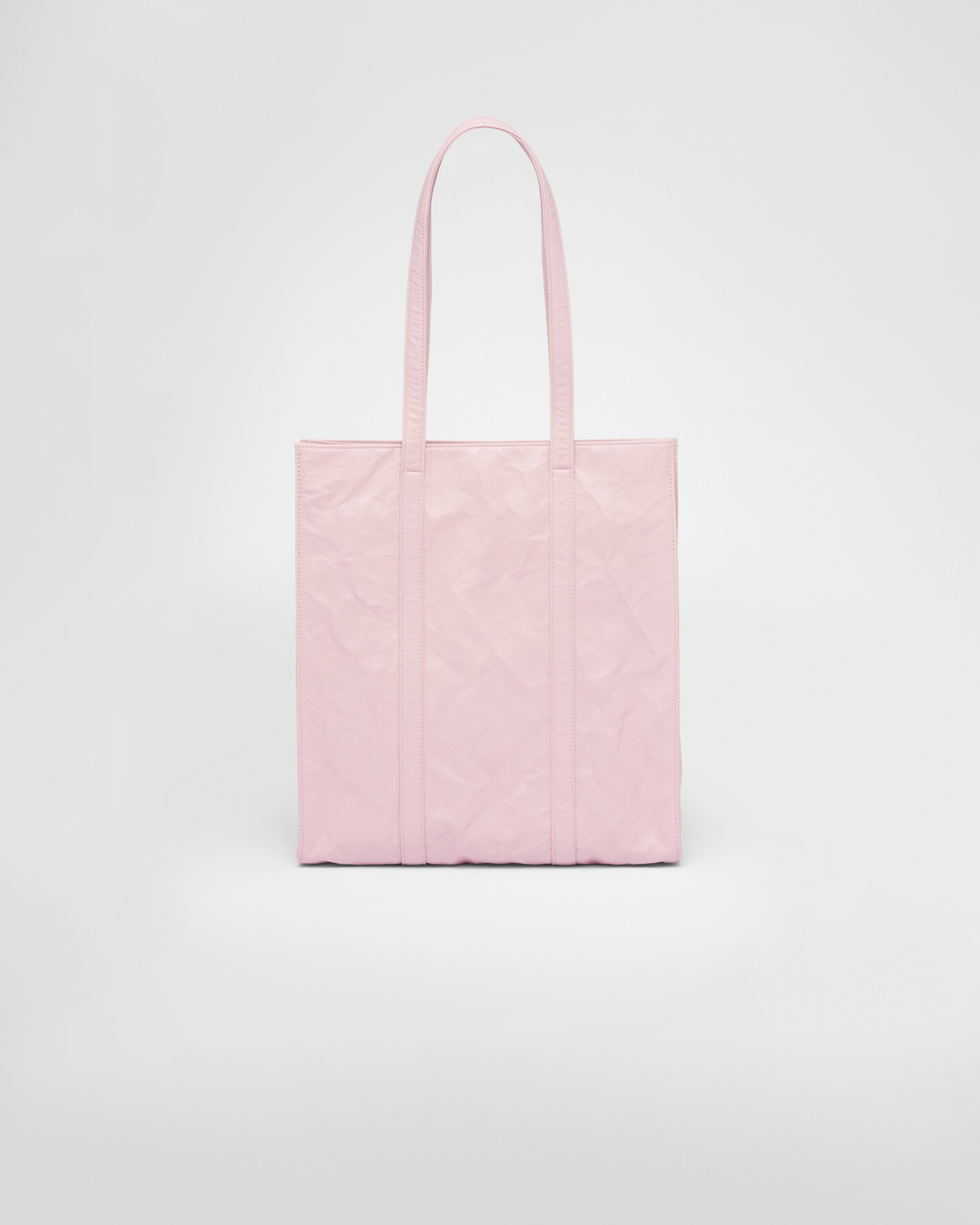 Prada Small antique nappa leather tote 4