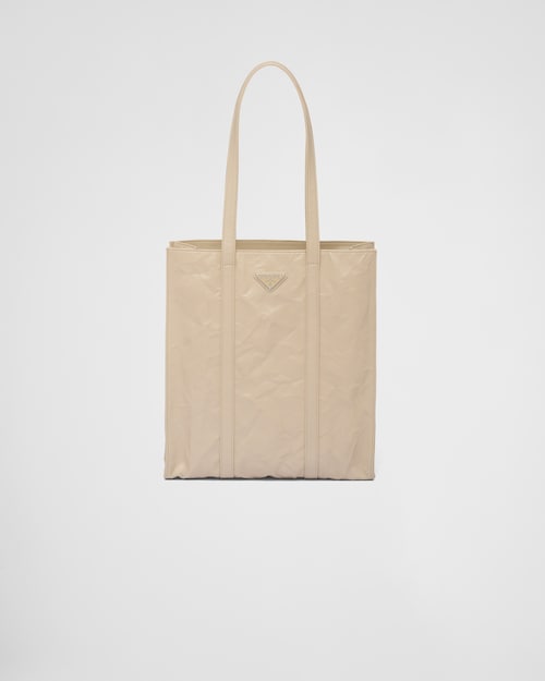 Prada Small antique nappa leather tote 1