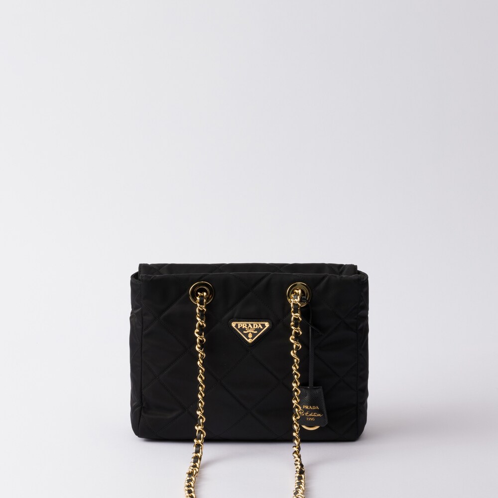 Black ReNylon tote bag Prada