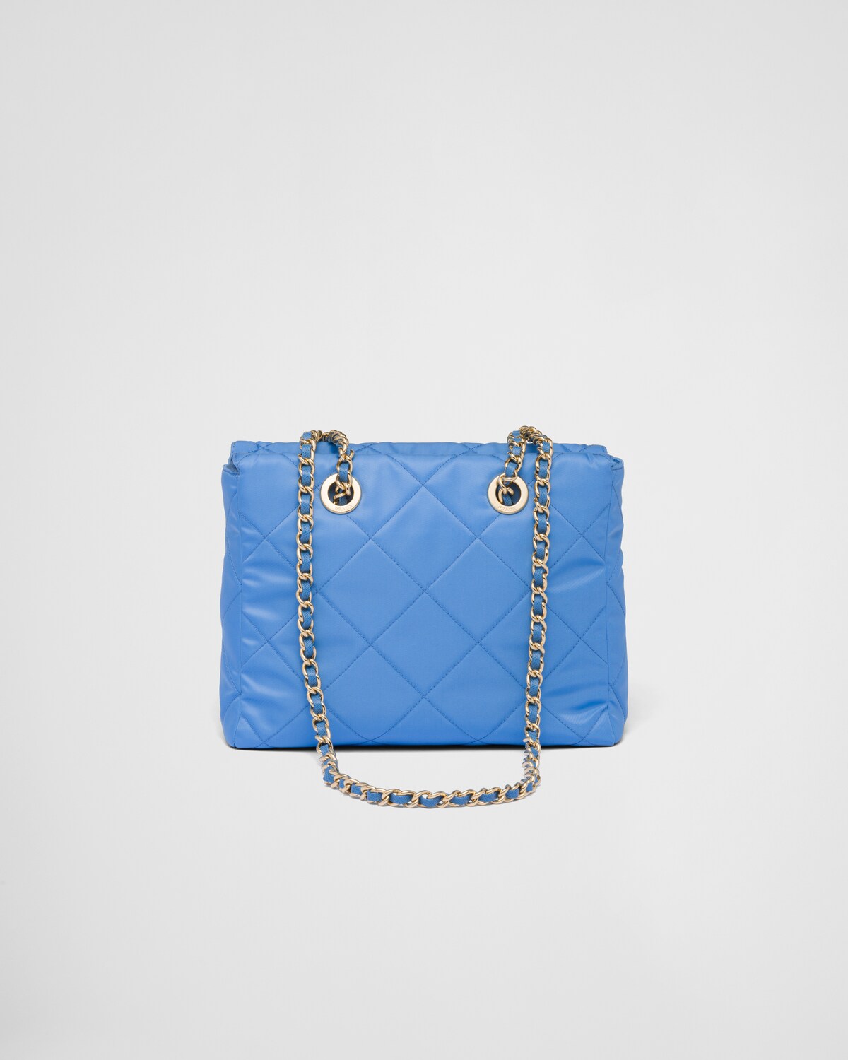 Periwinkle Blue Prada Reedition 1995 Chaîne Renylon Tote Bag PRADA