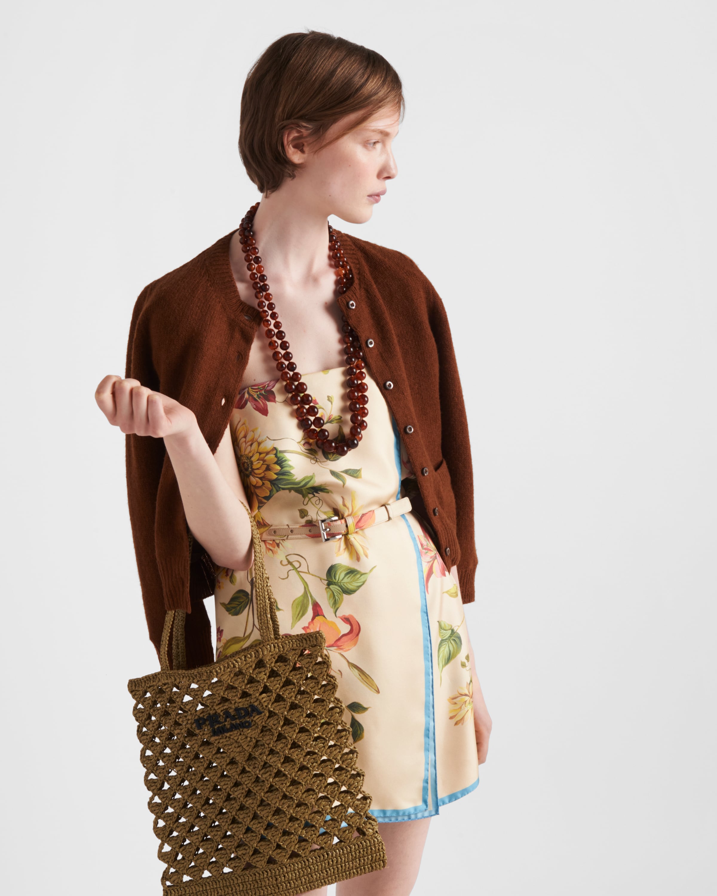 ♪直営アウトレット♪PRADA クロシェ トート 1BG493 2M2T 各色 PRADA プラダ クロシェ トートバッグ (PRADA/トートバッグ