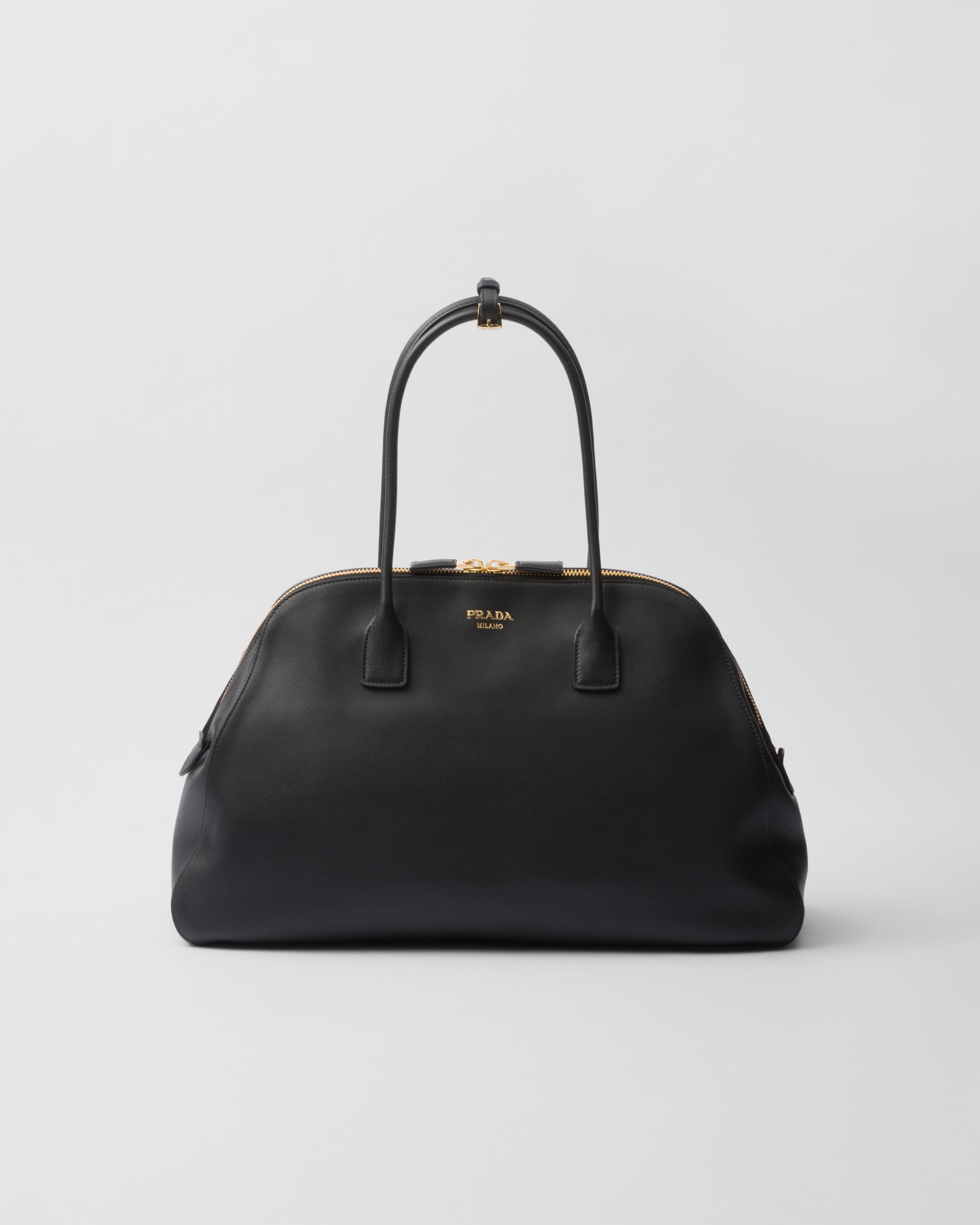 Leather totes with zipper closure discount