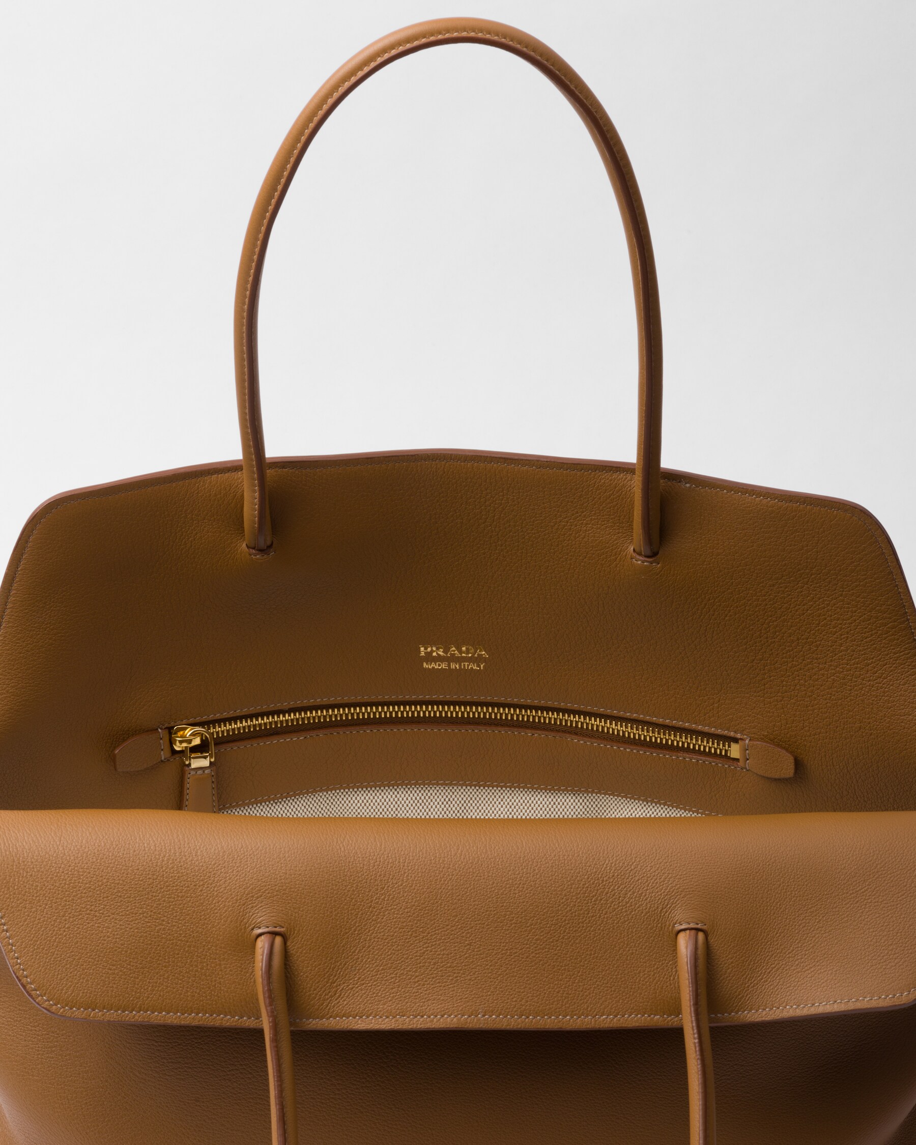 Luxuriöse Tote-Bag aus echtem Leder