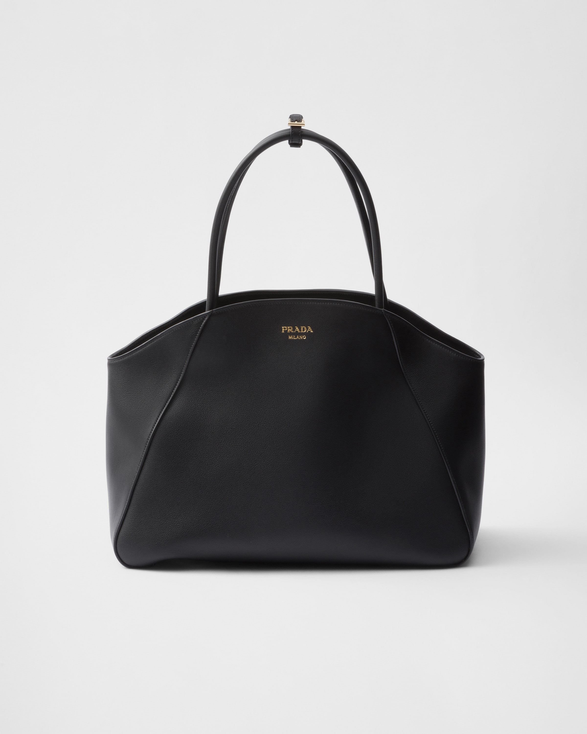 Prada saffiano sales shopper tote bag