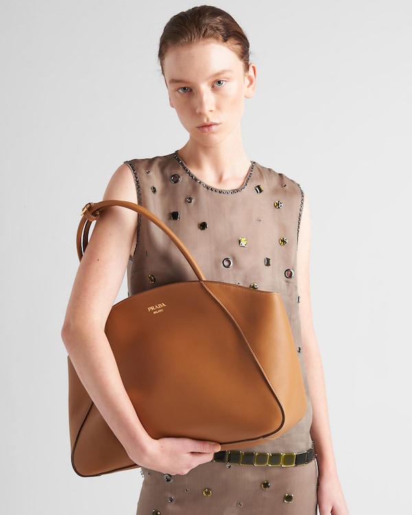 Borsa shopping large in pelle Borsa shopping large in pelle