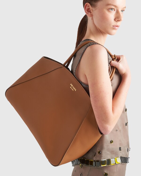 Borsa shopping large in pelle Borsa shopping large in pelle