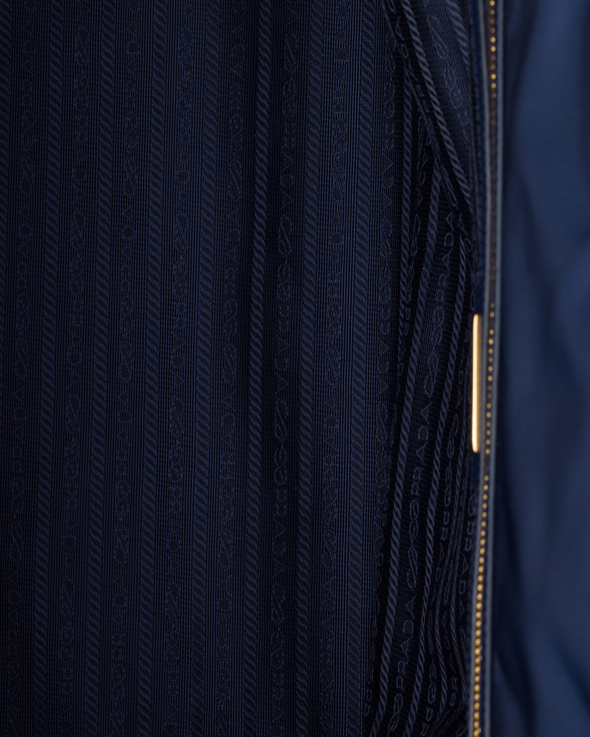 Prada Re-edition 1978 Large Re-nylon And Saffiano Leather Tote Bag In Blue