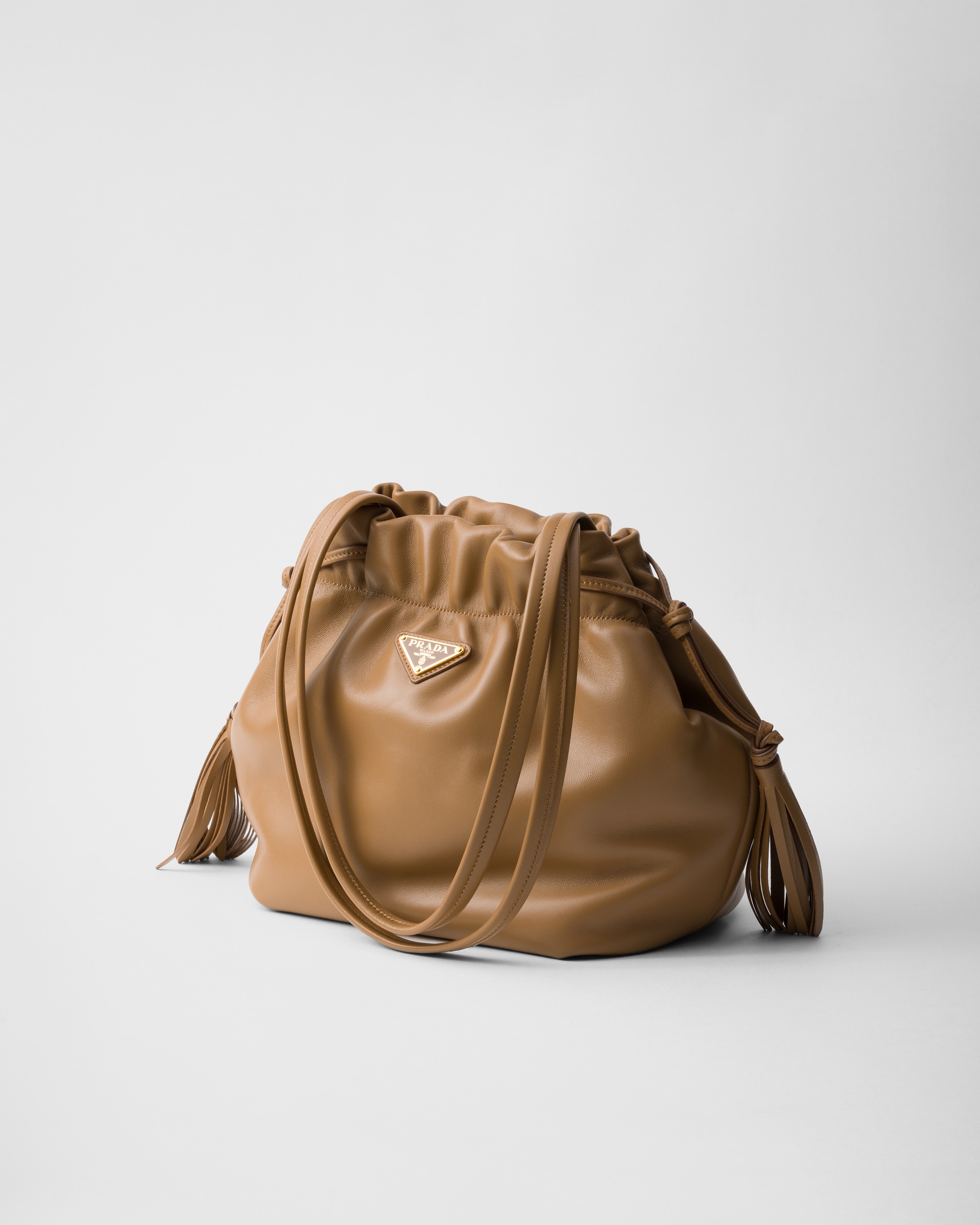 ハンドバッグ PRADA 1BG541_2DX8_F098L NAPPA LEATHER SHOULDER BAG Caramel Nappa leather shoulder bag | PRADA