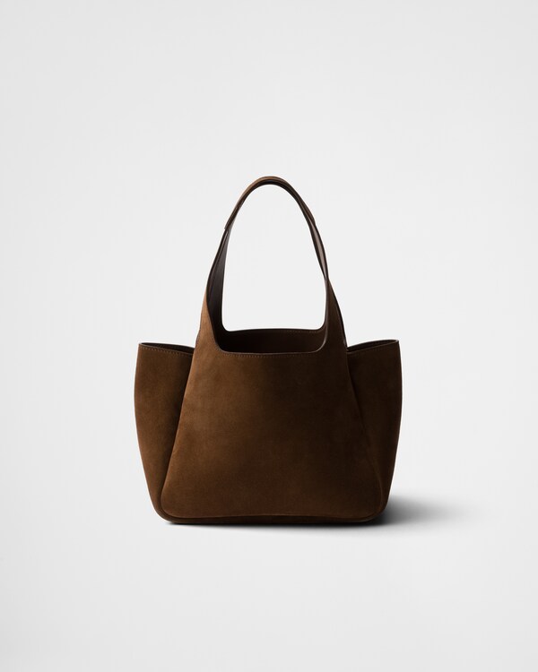 Mini suede shopping bag Mini suede shopping bag