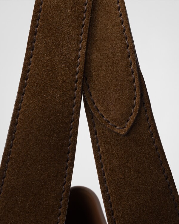 Mini suede shopping bag Mini suede shopping bag