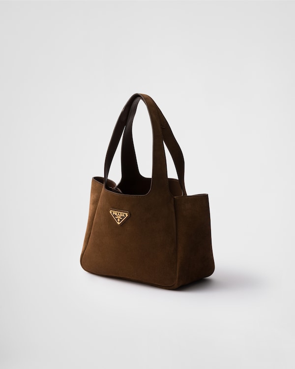 Mini suede shopping bag Mini suede shopping bag