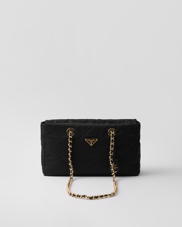 口コミ・レビューで人気商品を探そう Black PRADA | bag tote Re-Nylon Chaîne 1995 Re-Edition Prada 小物