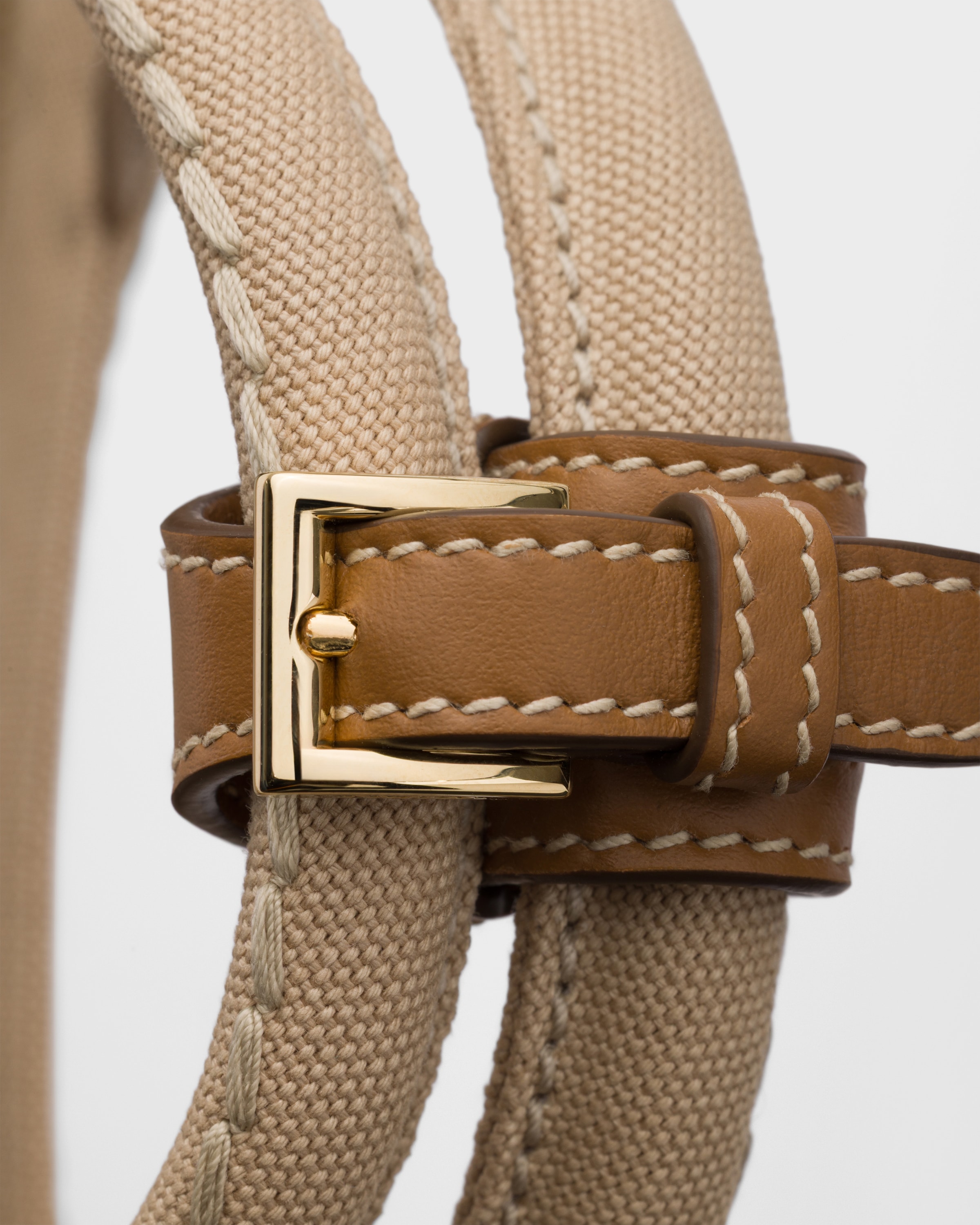 Cord Prada Jardinière Large Cotton Canvas Handbag | PRADA - United