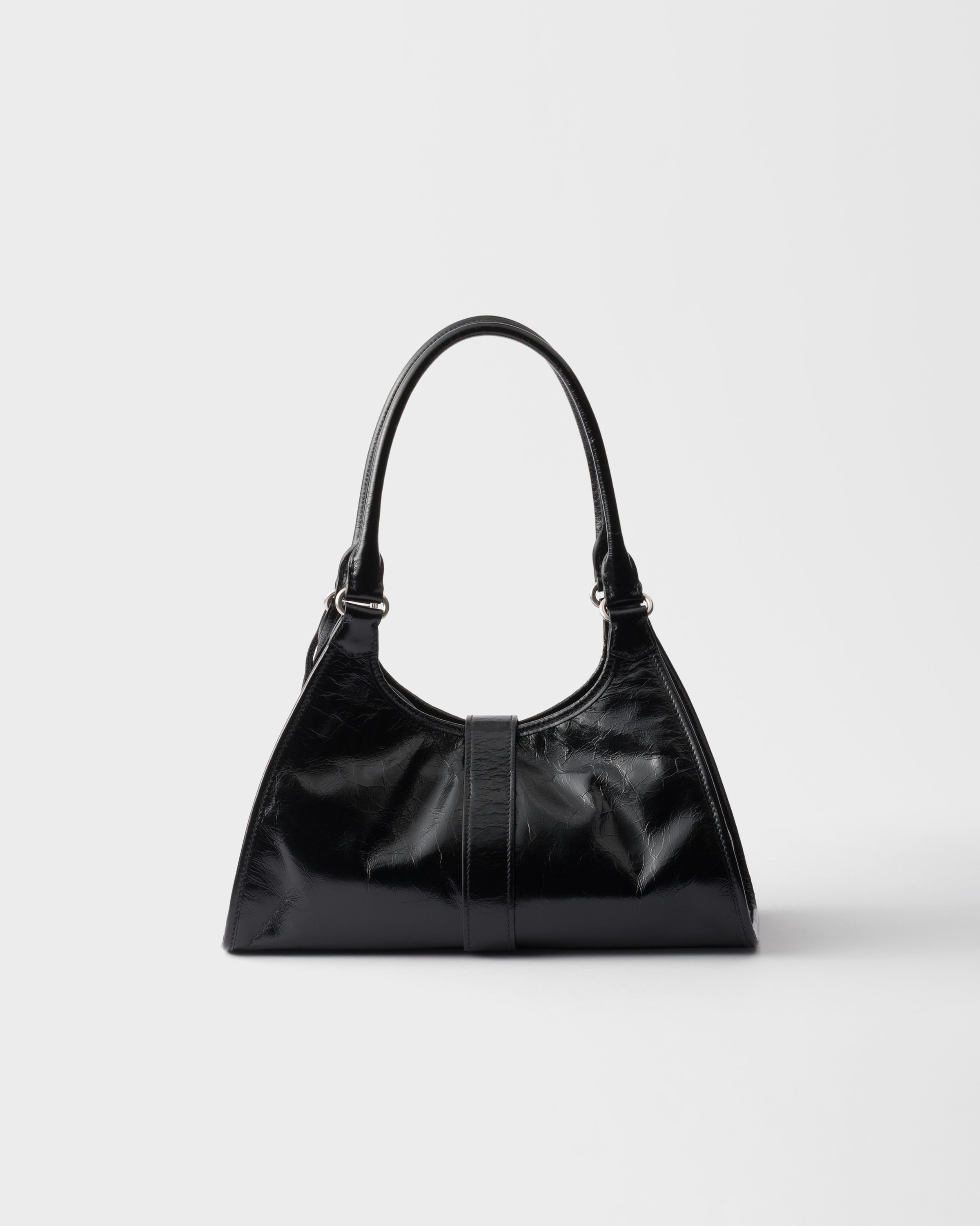 Medium leather tote bag