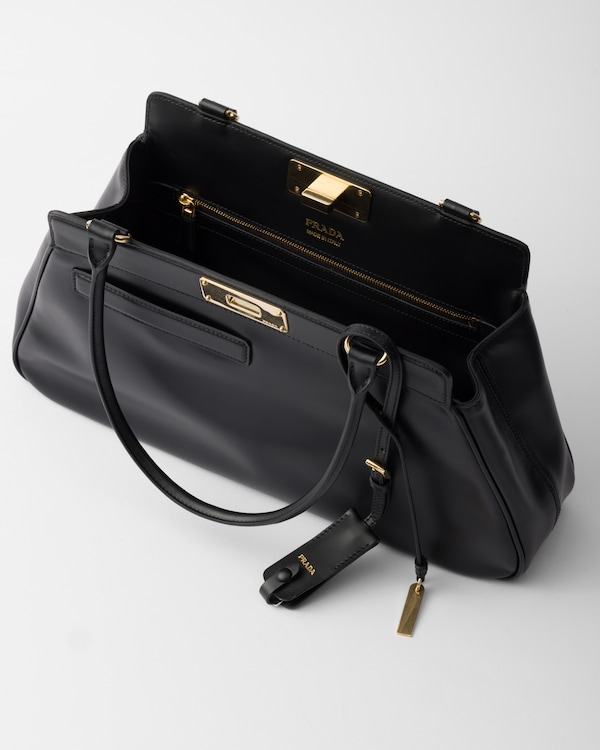 Medium leather tote bag Medium leather tote bag