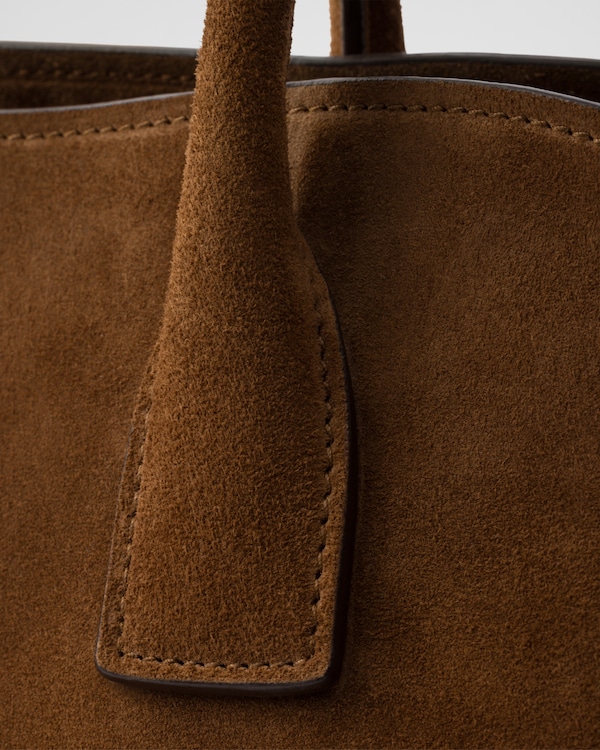 Medium suede tote bag Medium suede tote bag