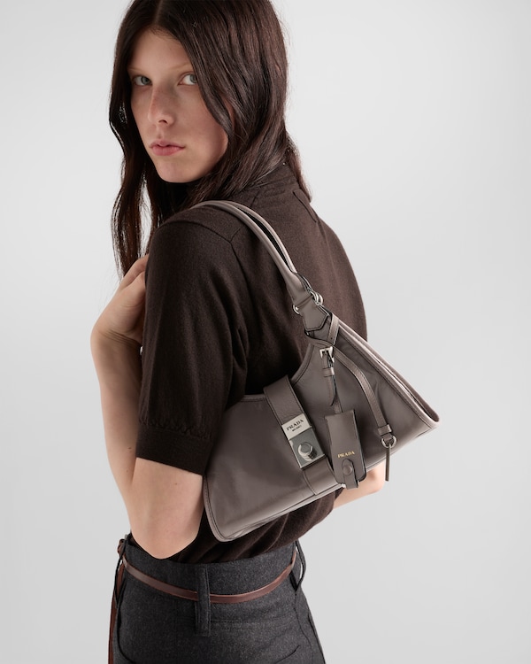 Küçük Deri Tote Çanta Küçük Deri Tote Çanta