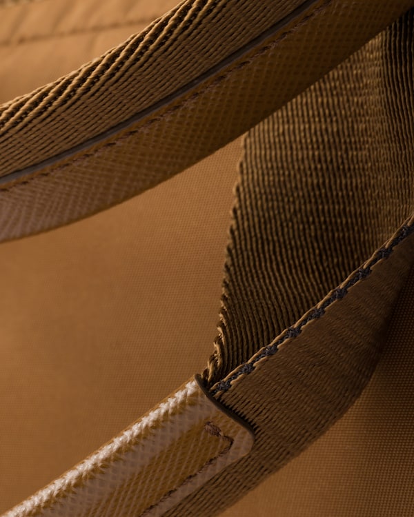 Re-Nylon tote bag - Brandy Re-Nylon tote bag - Brandy