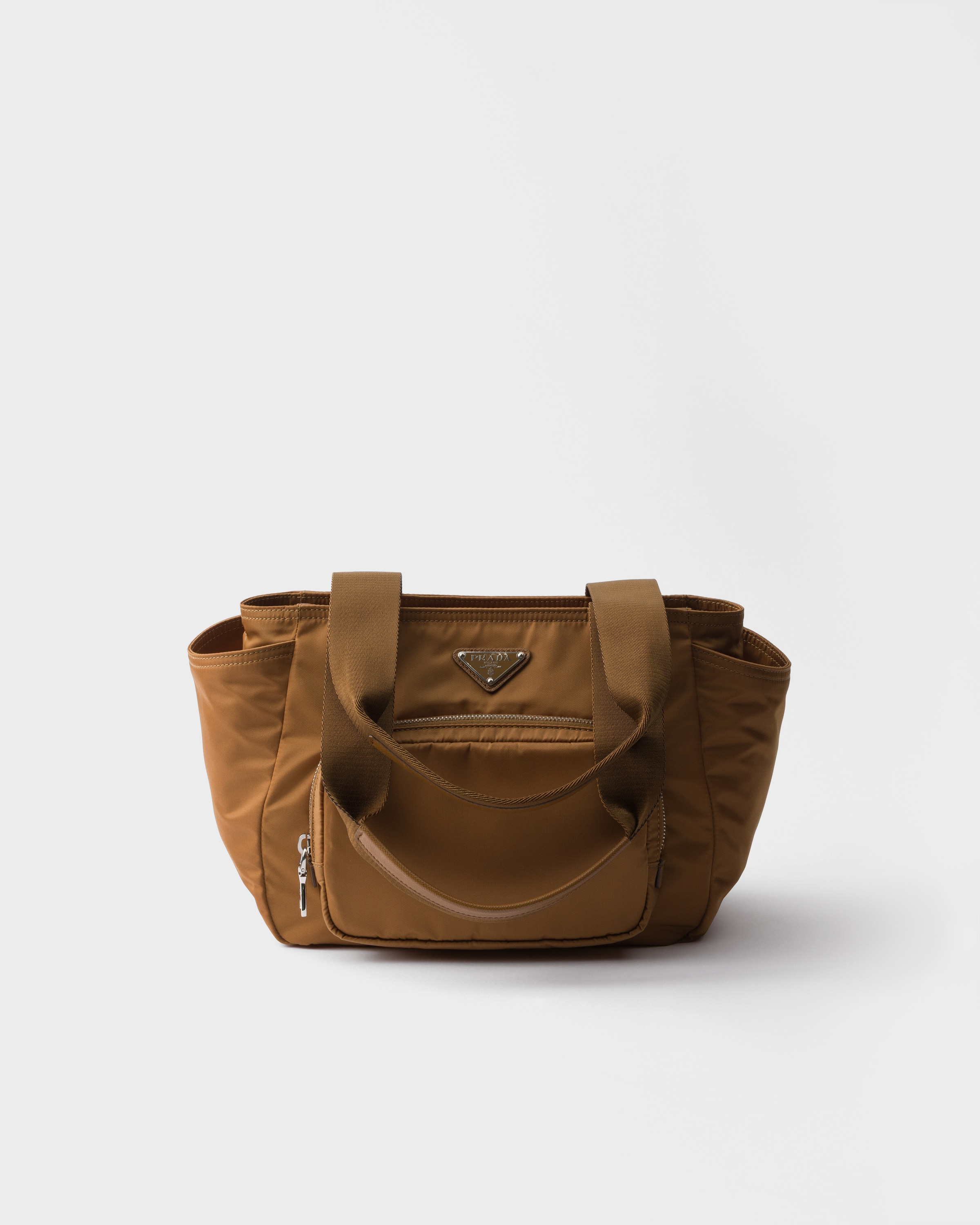 Prada Re-nylon Tote Bag, Woman, Brandy