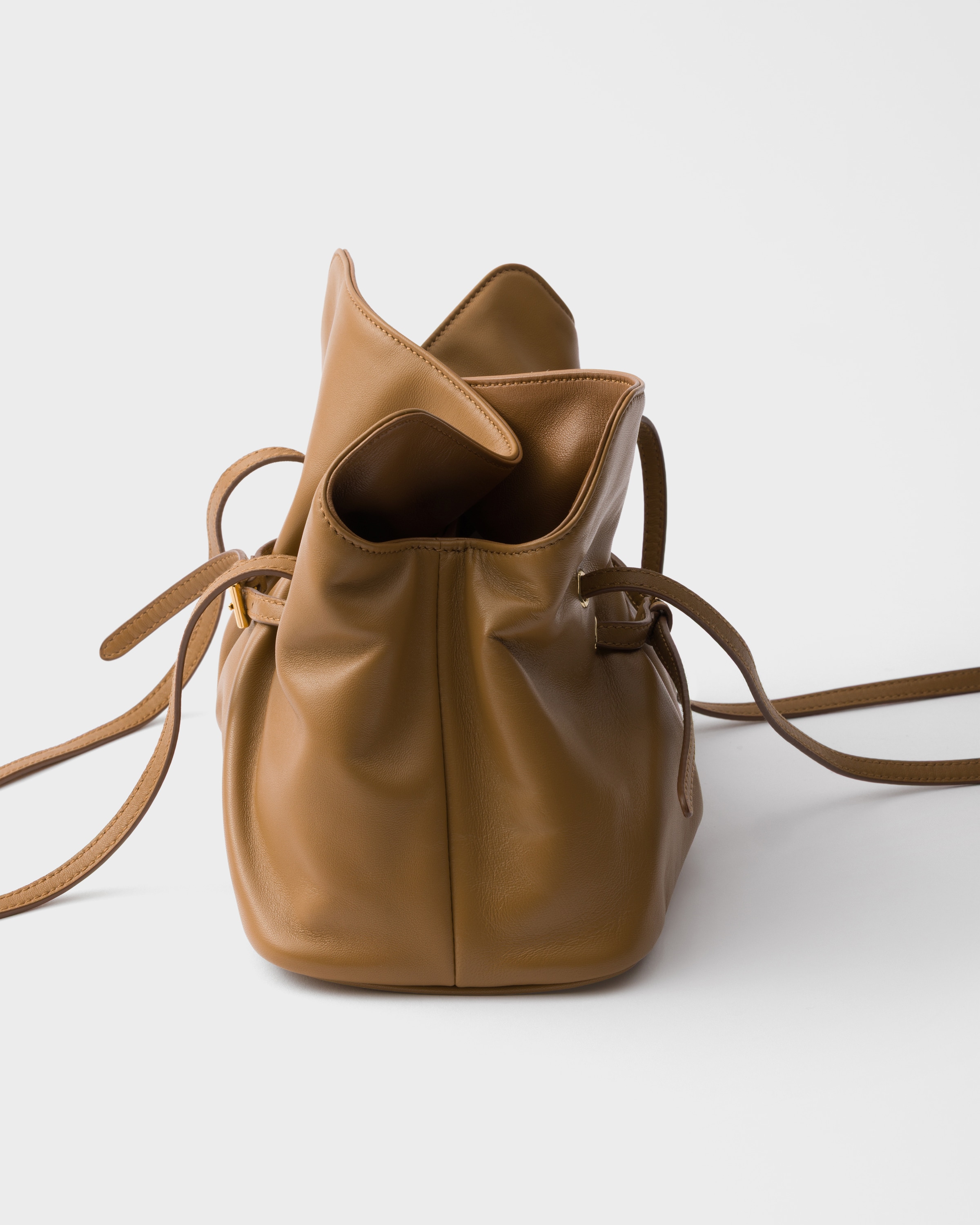 Caramel Prada Dada Small Nappa Leather Bag | PRADA