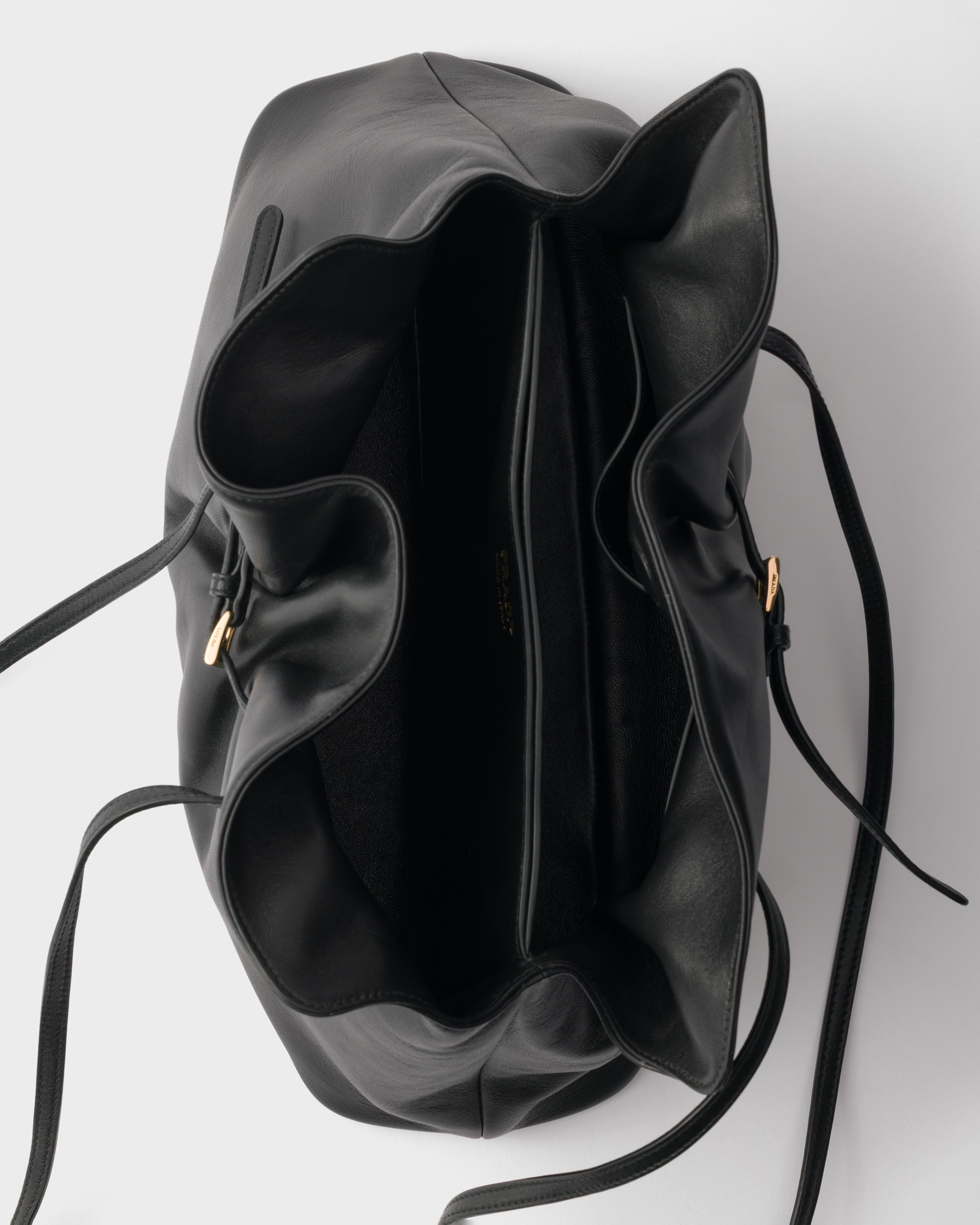 Black Prada Dada large nappa leather tote bag | PRADA - United States