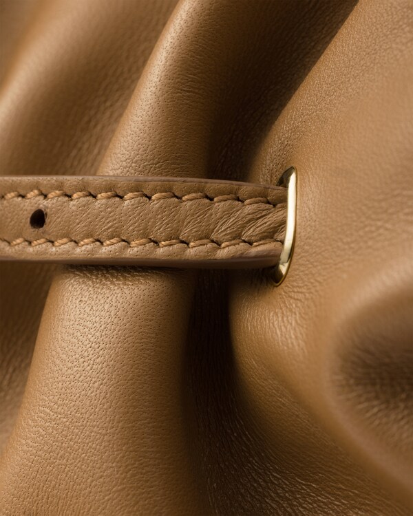 Prada Dada large nappa leather tote bag - Caramel Prada Dada large nappa leather tote bag - Caramel