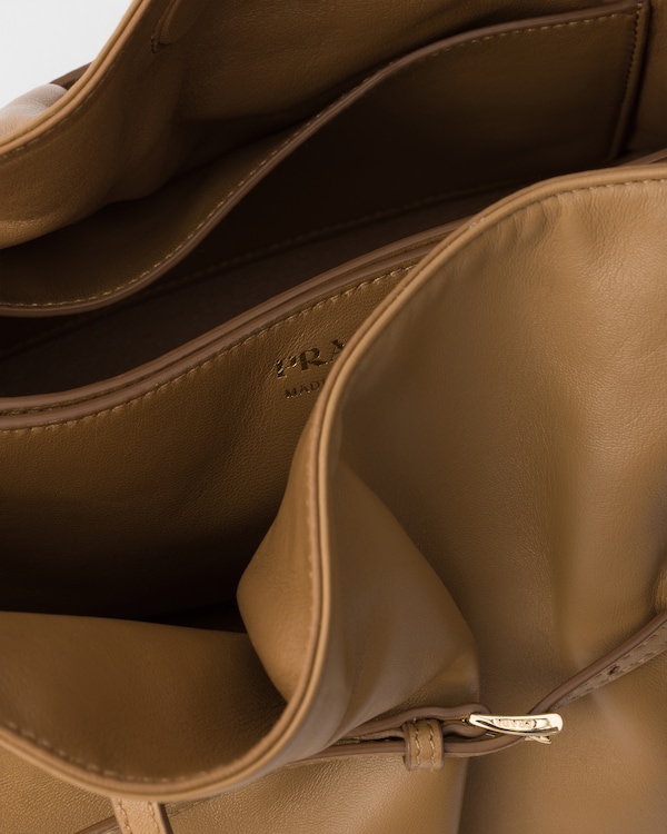 Prada Dada large nappa leather tote bag - Caramel Prada Dada large nappa leather tote bag - Caramel