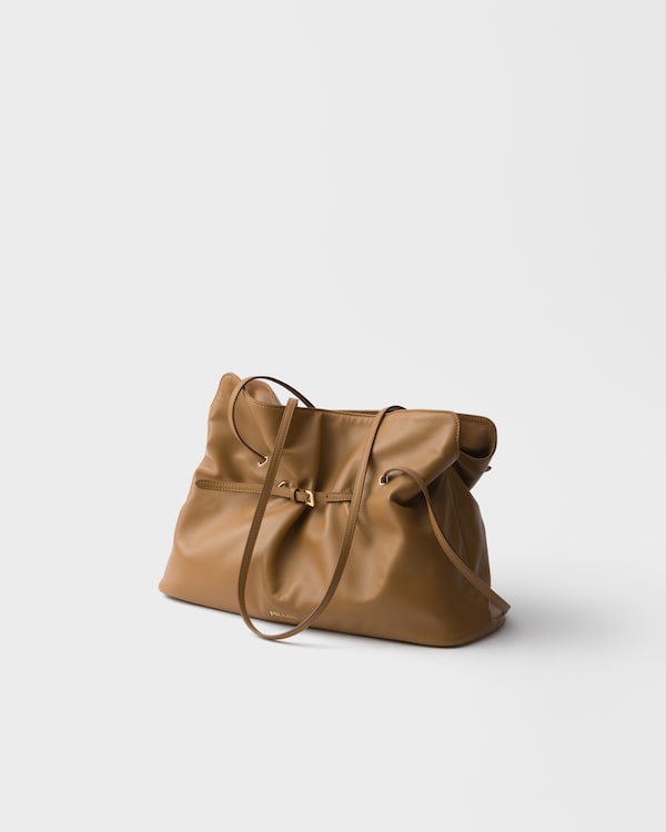 Prada Dada large nappa leather tote bag - Caramel Prada Dada large nappa leather tote bag - Caramel