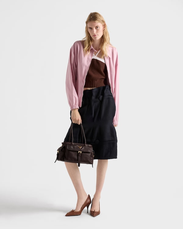 プラダ エクスプローラ ミディアム ナッパレザー トートバッグ プラダ エクスプローラ ミディアム ナッパレザー トートバッグ