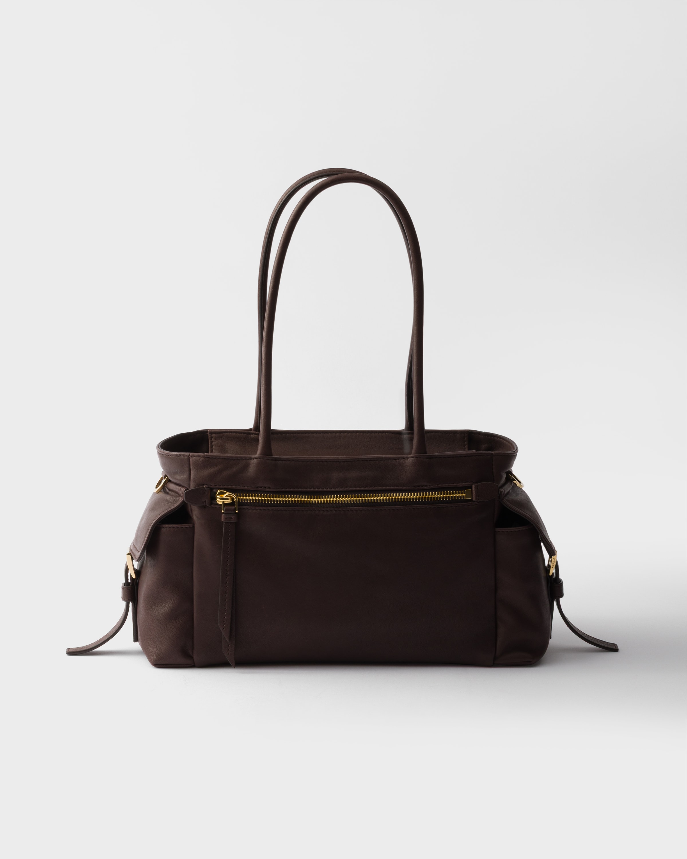 正規店買付【PRADA】ミディアム ショッピングバッグ ブラウン org.jpg
